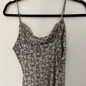 Abercrombie & Fitch Satin Floral Dress